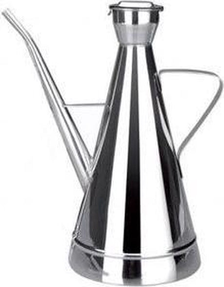 Boîte à huile d'olive en acier inoxydable Ibili 300ml argent