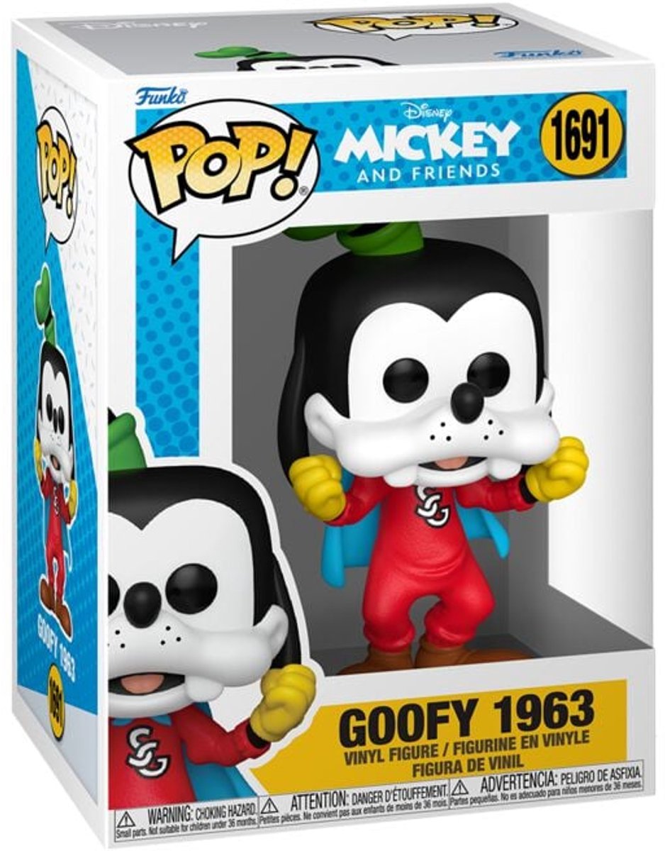 Funko Mickey Mouse Dingo 1963 Figurine en Vinyle 1691 Unisexe Pop! - neutre - standard