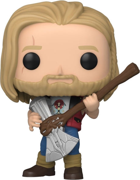 Funko thor - thor : amour et tonnerre pop ! marvel ravager thor figurine de collection 9 cm - multicolore