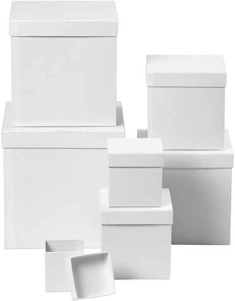 Société créative https: www.ccobby.nl square-boxes-square-size-7-5x7-5x7-5-10x10x10-13x13x13-15x15x15-18x18x18-20x20x20-23x23x23-cm-white-7-piece-1-set
