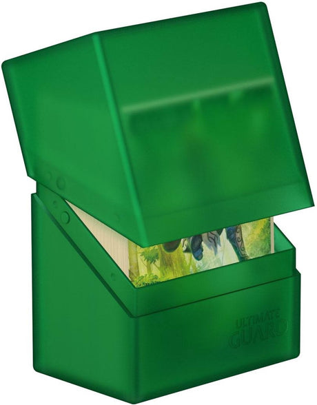 Ultimate guard boulder 60+ - boîtes de cartes émeraude