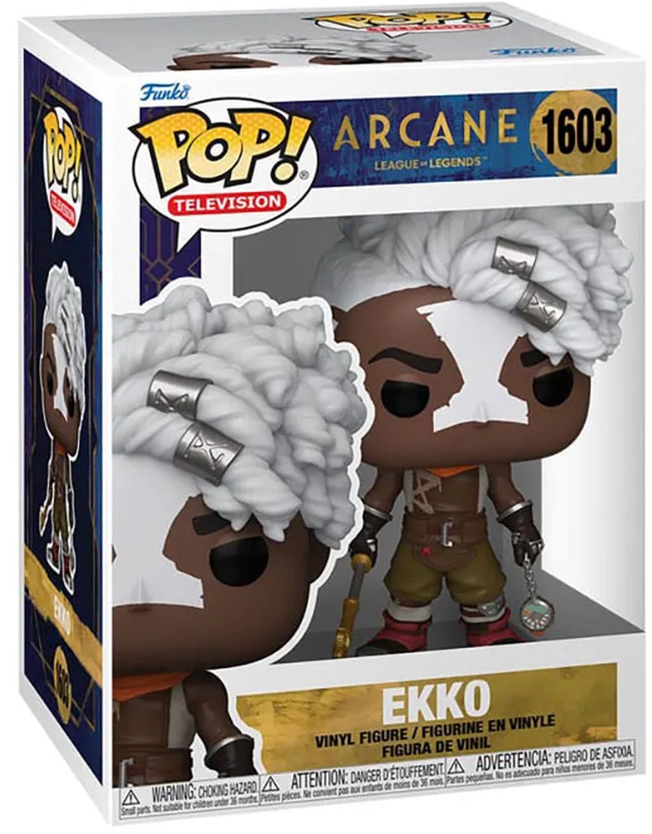Funko-pop ! télévision : arcane - ekko #1603