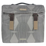 Sacoche de vélo double Basil élégance mik 40 - 49 litres - chateau taupe