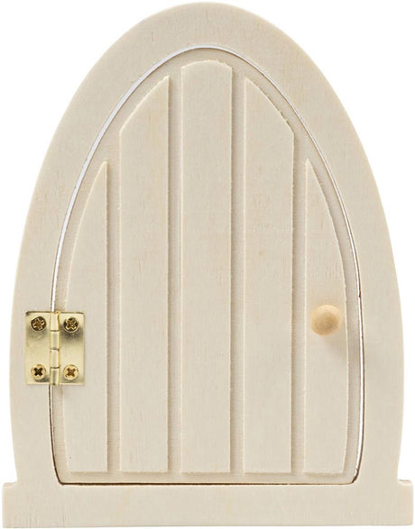 Creativ Company Porte miniature en bois avec charnières, 13x10cm