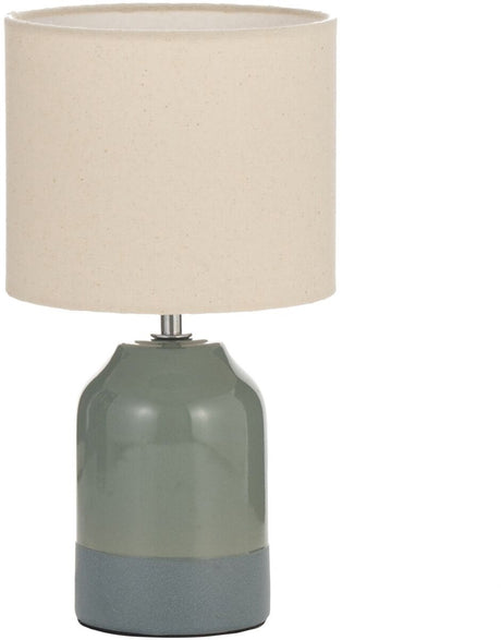 Lampe de table LED Pauleen Glow sableuse - e14 - max. 20w - salon, chambre, salle à manger - vert crème