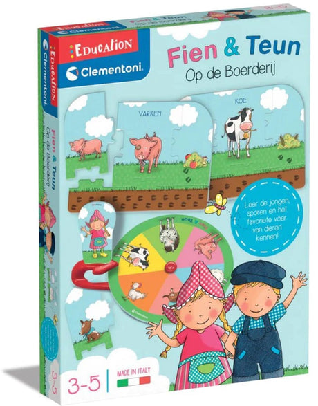 Clementoni Fien Teun Farm Educational Game
