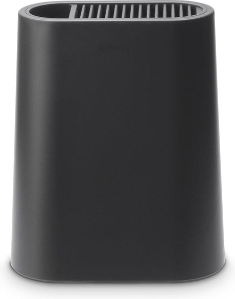 Bloc à couteaux universel profilé Brabantia - sans couteaux - gris foncé