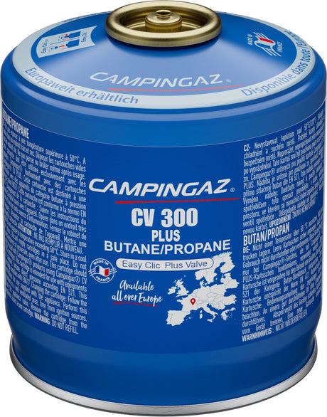 Cartouche Campingaz cv300 plus - 1 pièce - système click - 240 grammes butane propane - gaz