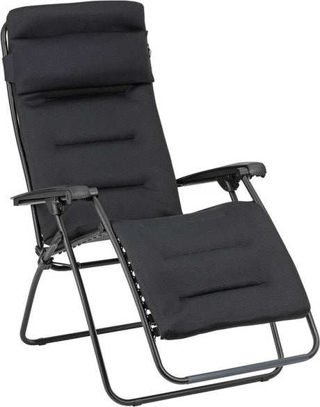 Lafuma rsx clip aircomfort - fauteuil de relaxation - réglable - pliable - apesanteur - acier