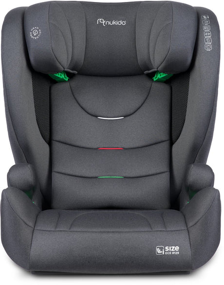 Nukido Louis siège auto souple gris 15-36 kg isofix