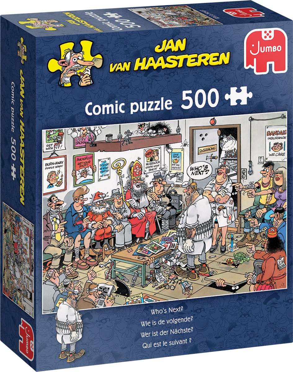 Jan van Haasteren puzzle comment ne pas faire de petits travaux, 2x1000 pcs.