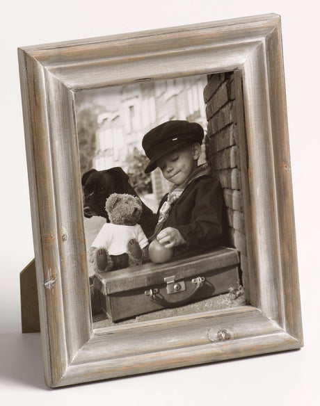Walther Dijon - cadre portrait en bois - format photo 13x18 cm - marron