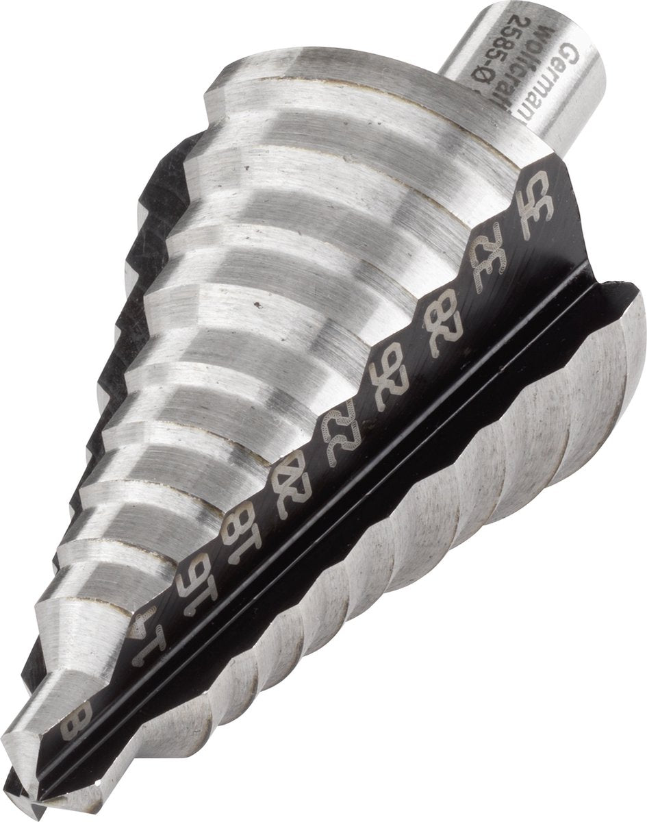 Wolfcraft - foret étagé hss - ø 8–35 mm - foret étagé - tige ronde - 2585000