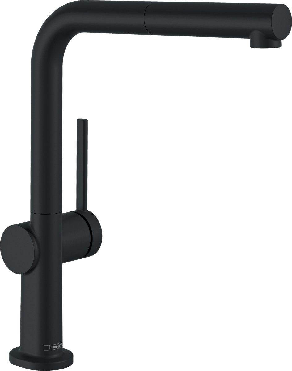 Hansgrohe Talis M54 mitigeur de cuisine 270 avec bec extractible noir mat