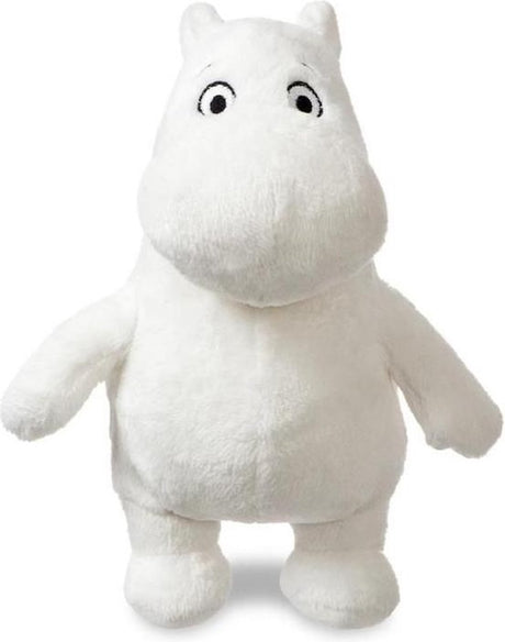 Série Aurora muminki - peluche debout - 17 cm - matière douce - blanc
