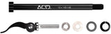 Axe traversant acide pour remorque de vélo