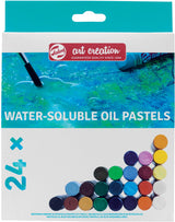 Talens art création pastels à l'huile solubles dans l'eau, 24 pcs.