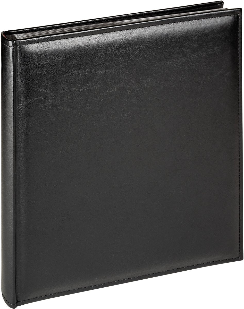 Walther fa-386-b deluxe - album classique - format 28x30,5 cm x 50 pages noires - noir