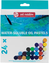 Talens art création pastels à l'huile solubles dans l'eau, 24 pcs.