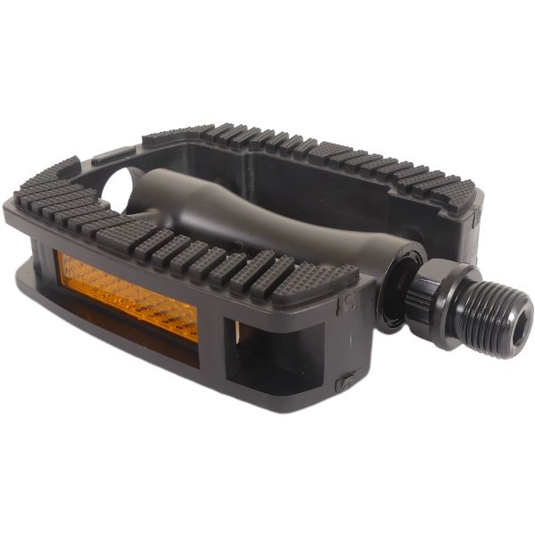 Marwi Pedal Set SP-821 avec House Aluminium Anti Slip Matt Black (emballage d'atelier)