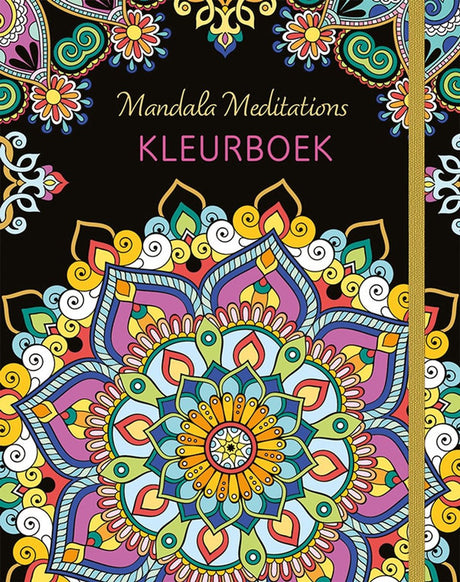 Livre de coloriage de méditations de mandala Deltas