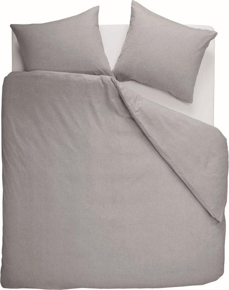 Beddinghouse frost dekbedovertrek - tweepersoons - 200x200 220 - licht grijs