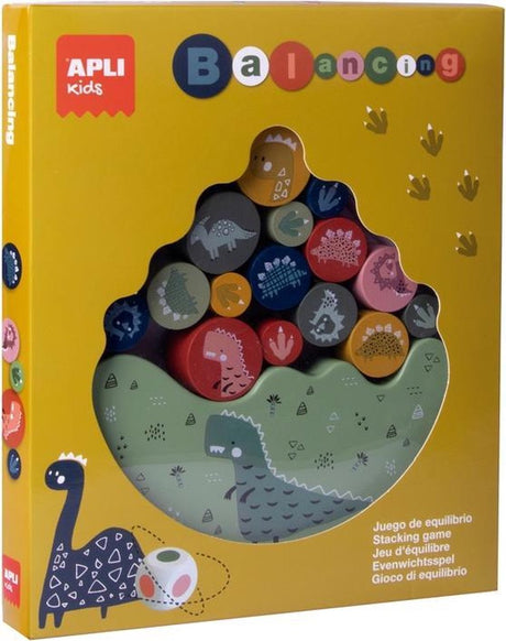 Apli enfants jeu d'équilibre en bois dinosaure