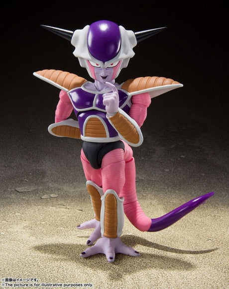 Bandai tamashii nations dragonball z s.h. figuarts figurine frieza première forme frieza pod set figurine 11 cm