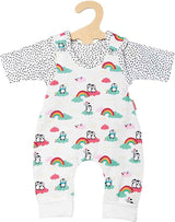 Penguin de poupées avec T-shirt, 28-35 cm