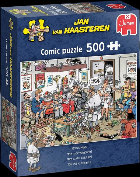 Jan van Haasteren – qui est le prochain ? - Puzzle de 500 pièces - Puzzle