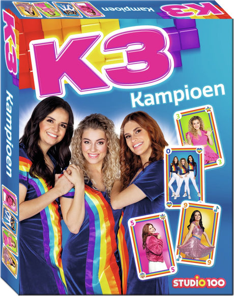 Jeu de cartes K3 - champion - avec 55 cartes