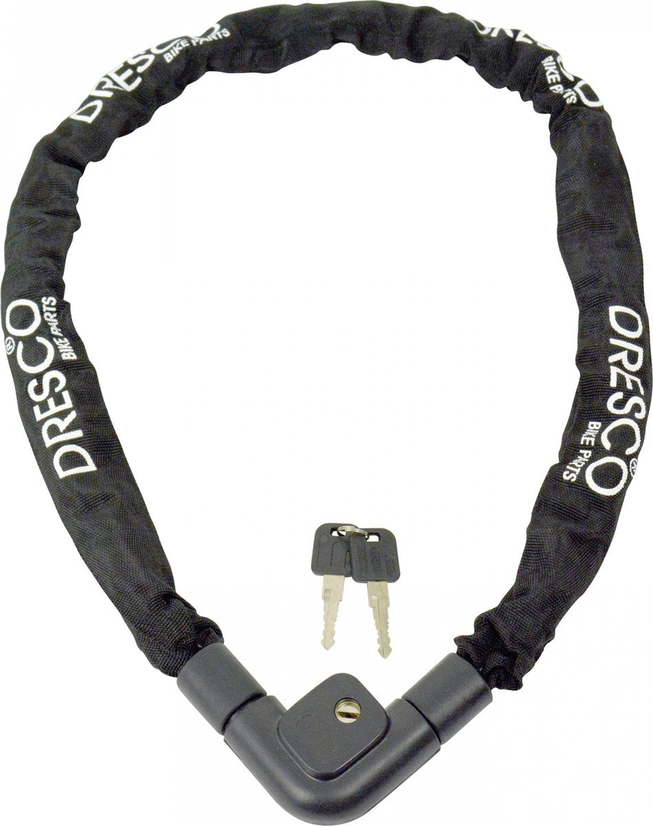 Antivol à chaîne Dresco 120 cm - noir