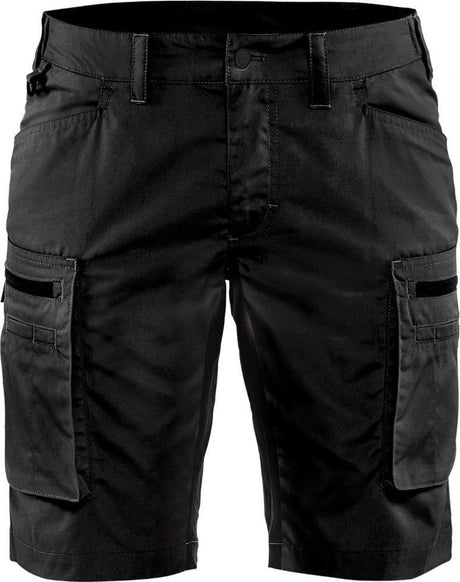 Blåkläder blaklader short de service pour femme avec stretch 7149-1845 - noir - c42