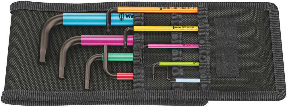WERA 950 9 HEX-PLUS MULTICOLOUR IMPIRIAL 1 CLÉ SIFT