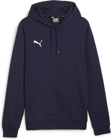 Pull de sport Puma teamgoal casuals hoody pour homme - marine- blanc