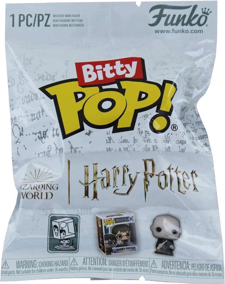 Funko-pop ! Harry Potter : Bitty mystère - 2,5 cm (1 bitty par sachet)