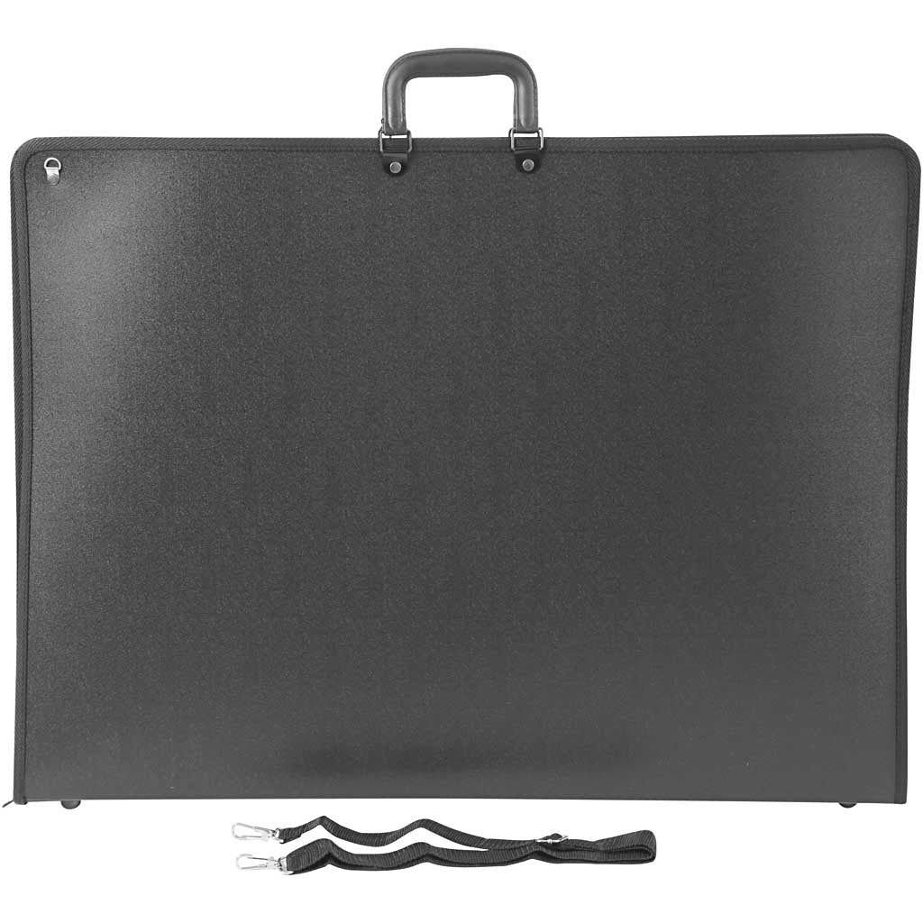 Dossier portfolio d'entreprise Creativ, a2, feuille 420x600 mm, format 74x55 cm, noir, 1 pièce