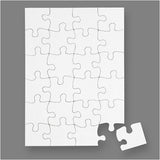 Puzzle Creativ company, taille 15x21 cm, blanc, 24 pièces, 16 pièces 1 boîte