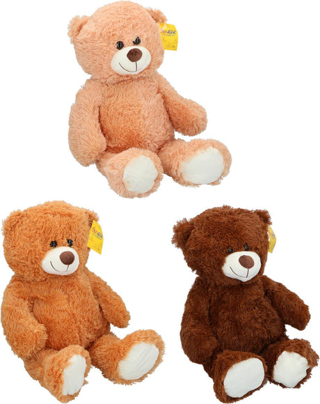 Ours en peluche Sunkid - 70 cm - Doudou ours en peluche pour bébé et enfant - Ours en peluche doux - Jouet ours en peluche - assorti - 1 couleur aléatoire