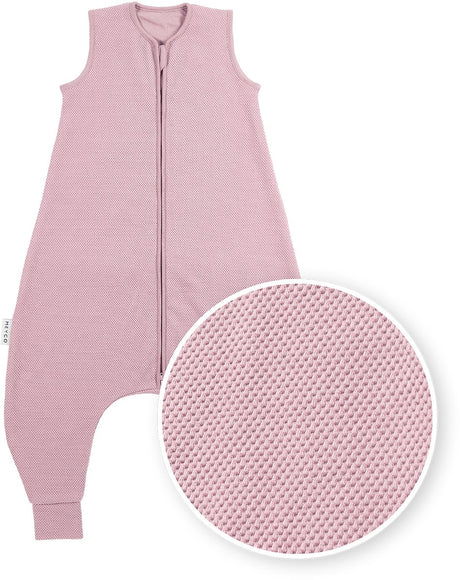 Meyco baby studio collection pull-over classique pour le sommeil - rose violet - 92 cm - 1,0 tog