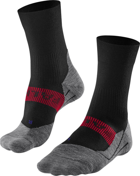 Falke ru4 cool chaussettes de course en matériau fonctionnel anti-ampoules femme noir - taille 35-36