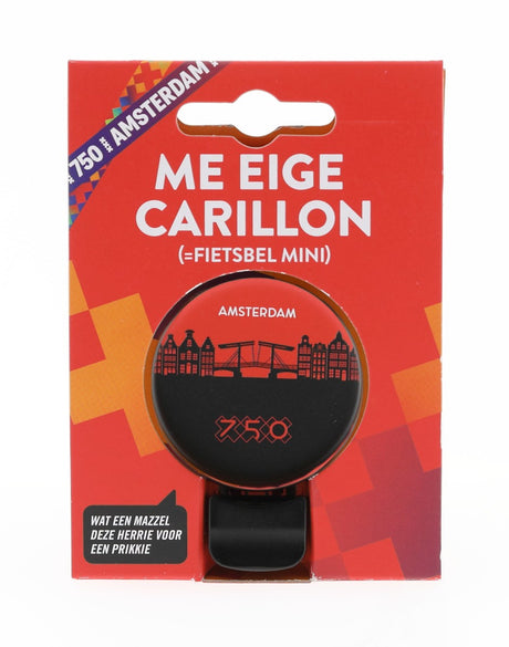 Busch Muller sonnette de vélo mirage - amsterdam 750 - silhouette mokum