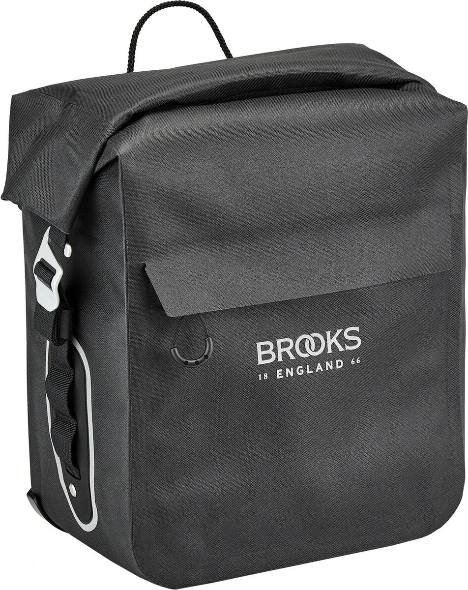 Brooks Scape Pannier S noir - sac étanche pour vélos de tourisme (10-13L)
