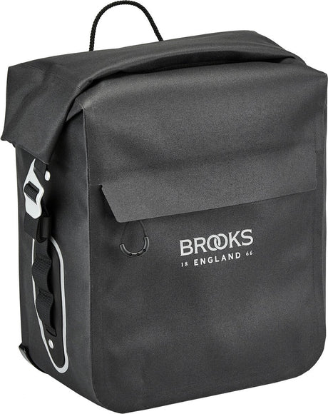 Brooks Scape Pannier S noir - sac étanche pour vélos de tourisme (10-13L)