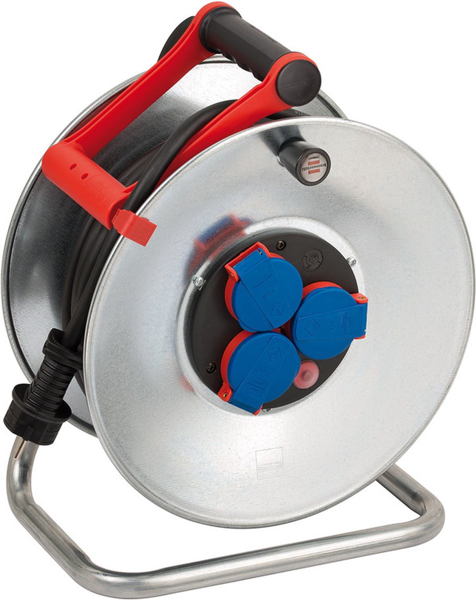 Enrouleur de câble Brennerstuhl 25 m | IP44 | 3g2.5 | pour le bâtiment | 1198350 - 1198350