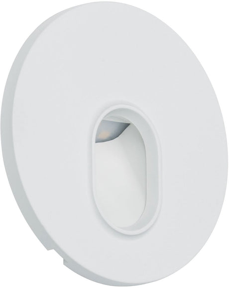 Paulmann Applique LED encastrable murale ronde 78 mm 1,1w 65lm 230v 2700k blanc