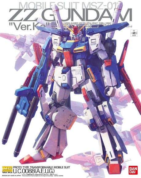 Bandai Namco Gundam - mg 1 100 zz gundam ver. ka (campagne) - maquette