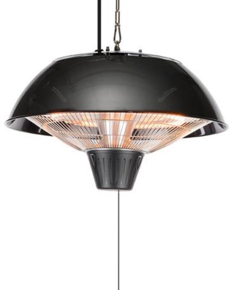 Chauffage de patio tristar suspendu KA-5273 1500 W Halogène noir