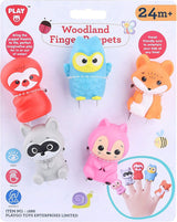 Playgo marionnettes à doigt animaux de la forêt - 5 pcs.