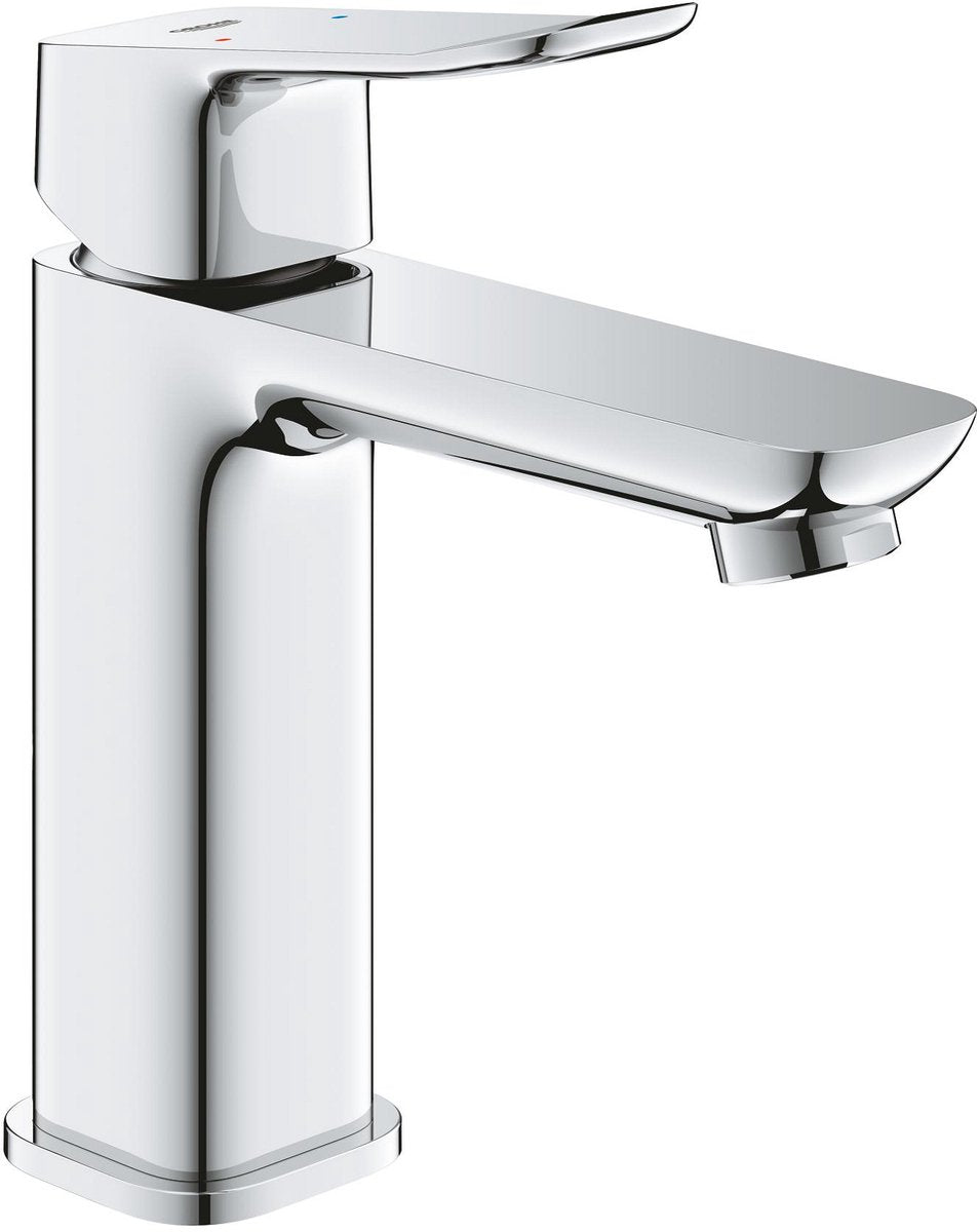 Mitigeur lavabo Grohe Dice - taille M - économie d'eau - avec vidage push-open - chrome